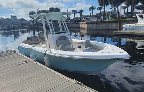 The Current Cape Canaveral fishing boat owned by TAC Adventures